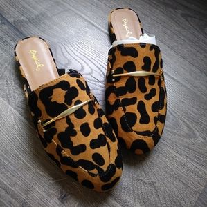 Mules Leopard